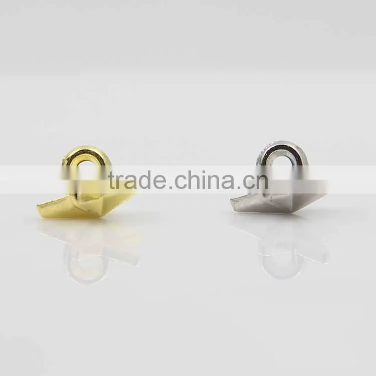 New Design Silver Golden 11.5mm Plastic Shank Buttons Star Shaped Button
