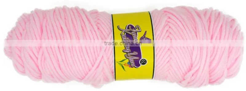 Wholesale hand knitting yarn for sweater high bulk acrylic yarn prices good