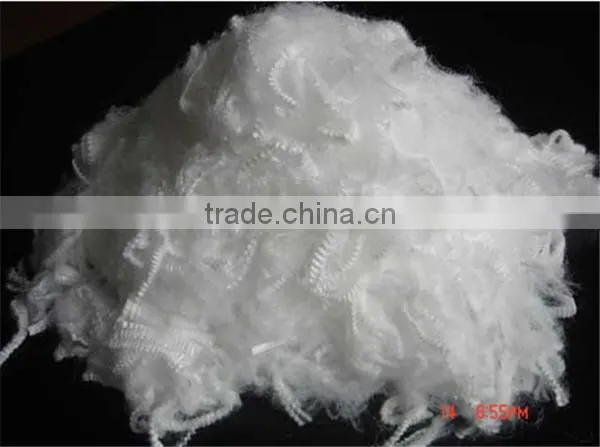 PTFE white staple fiber