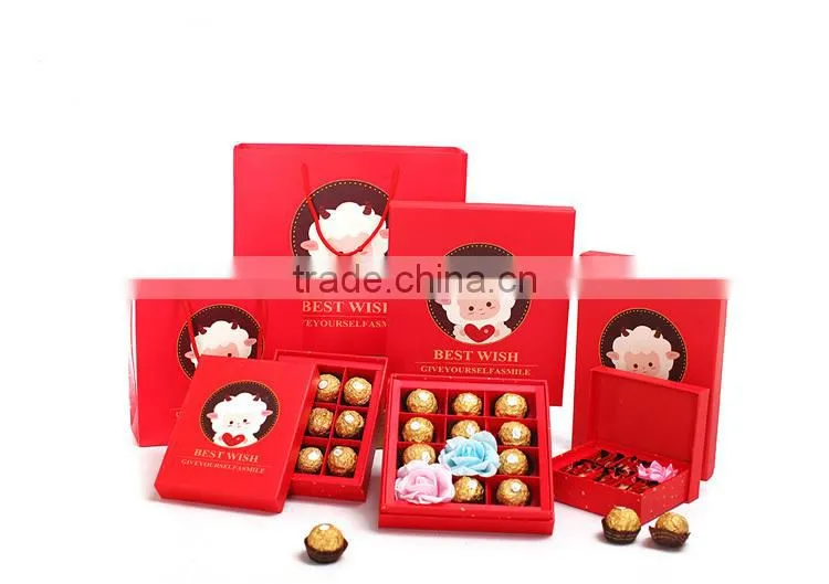 Dubaa High Quality Customized Chocolate Box/Chocolate Packaging Box/Chocolate Packaging