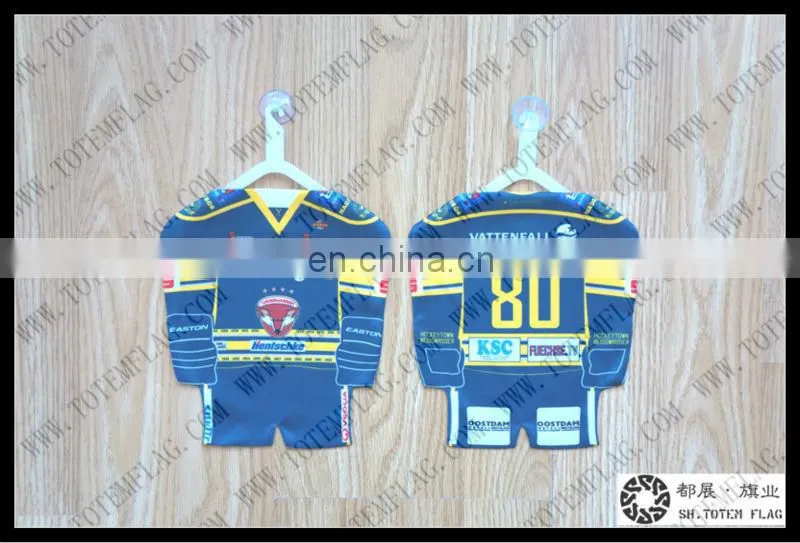 Printing polyester promotion gift car mini shirts