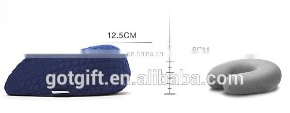 Factory High Quality Cotton Filled Adult Travel Pillow