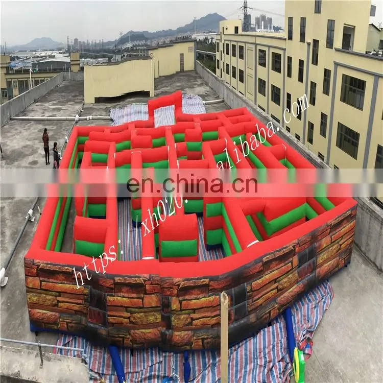 inflatable maze/inflatable labyrinth maze/inflatable laser tag for adult