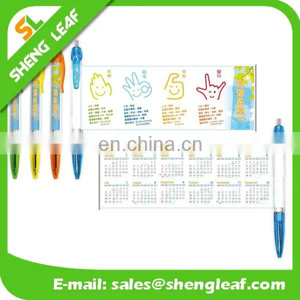 OEM plastic banner pen pull out banner pen