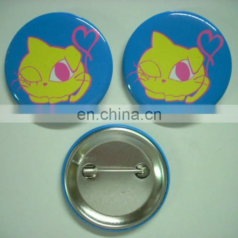 Hot selling custom personnalised button pin and badge in card supplies