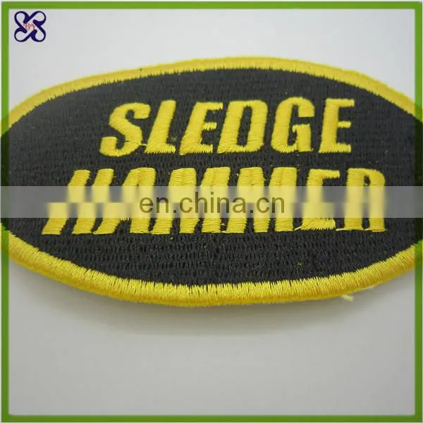 embroidery patch for trucker cap / patch embroidery