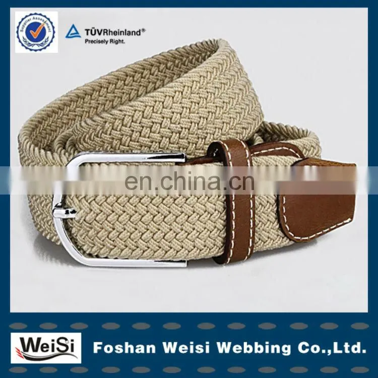 OEM casual dresses alloy buckle canvas fashion design lady women belt