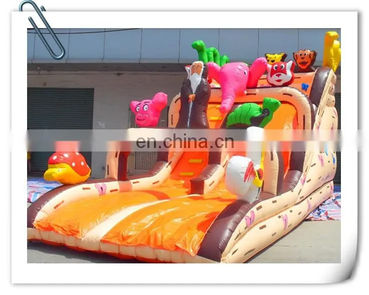 Best price funny commercial inflatable water park amusement park rides slip slide for adult
