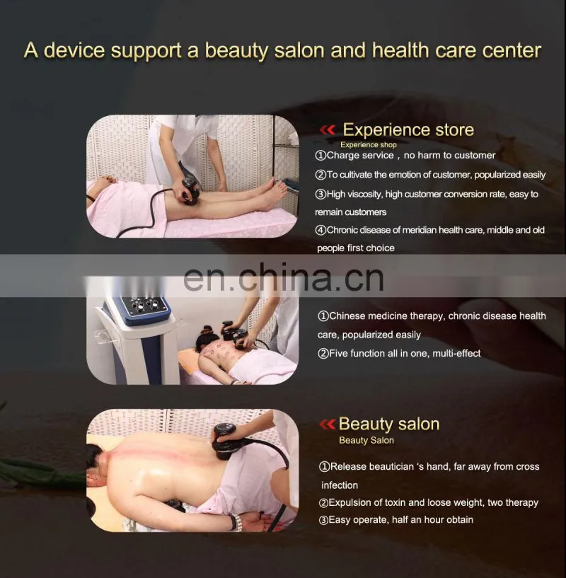 5 in 1 beauty instrument guasha massage tool vacuum therapy cupping machine