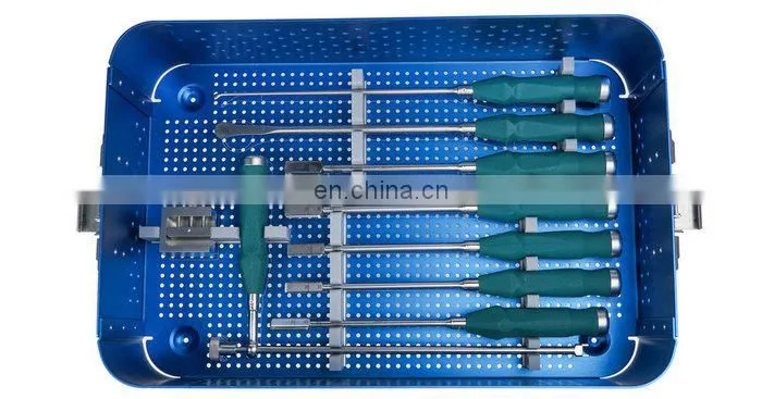 Hot Sale Lumbar Spine PLIF PEEK Cage & Lumbar Titanium Cage Instrument Set Spine Surgery Implants Spinal Fixation