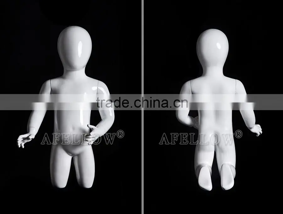 Children Fiberglass Mannequin,Abstract Kids Manikin, Cheap Dummy Model MIU1