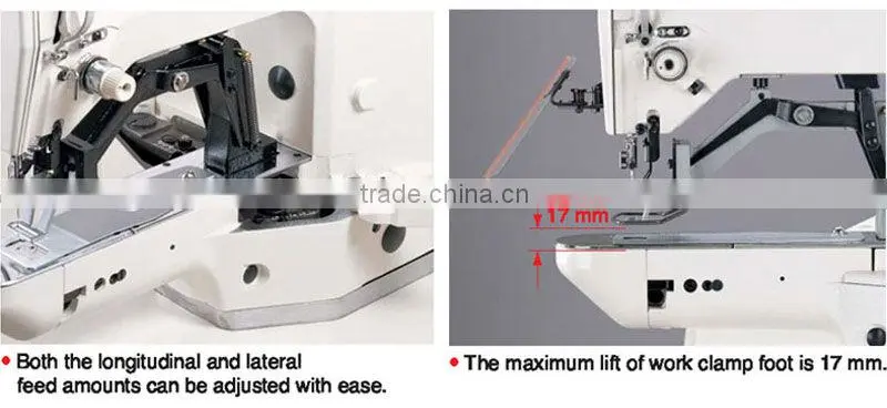 UN1900ASS computer controlled high speed Juki bartack machine bar tacking sewing machine