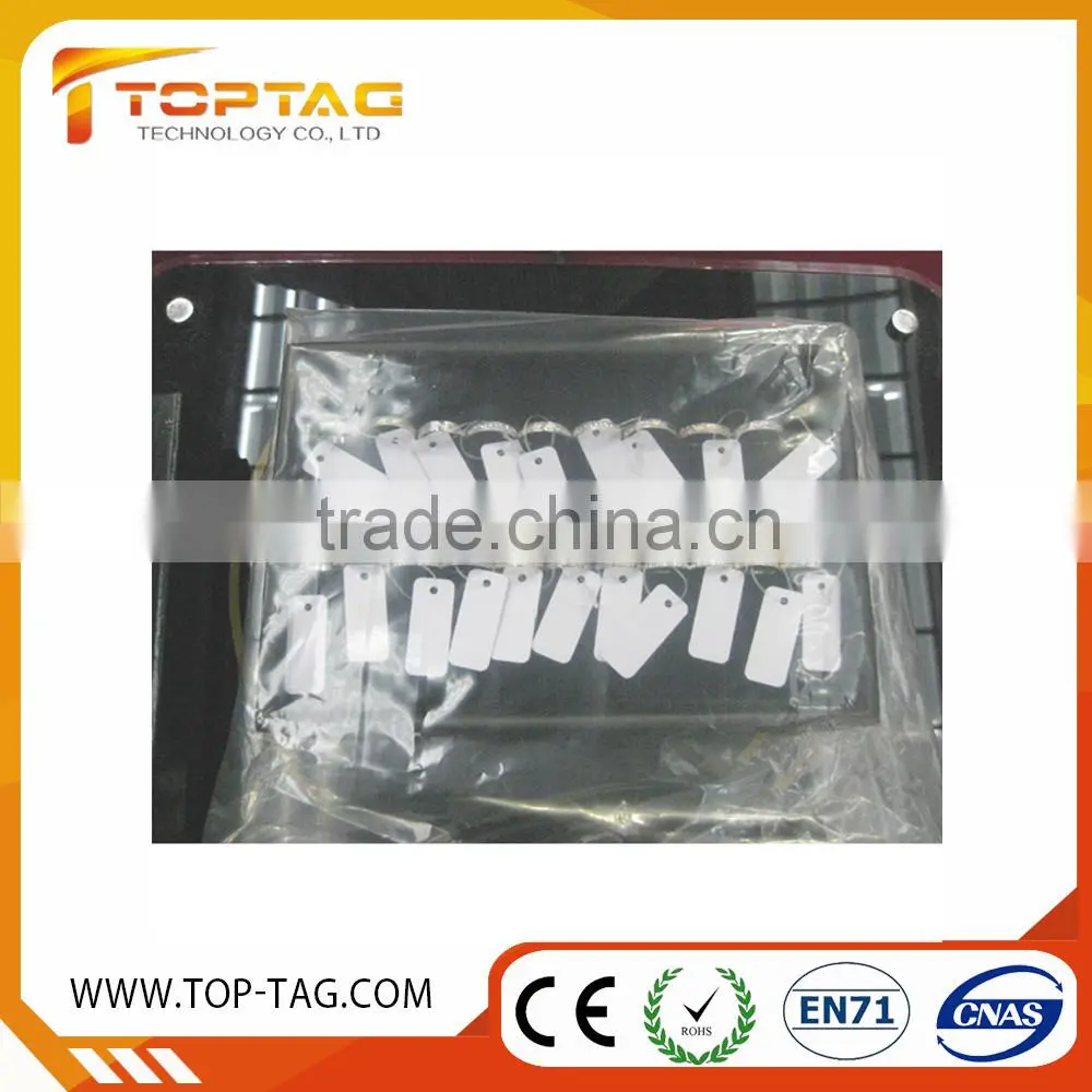 RFID small jewelry tags with Printed United price or barcode