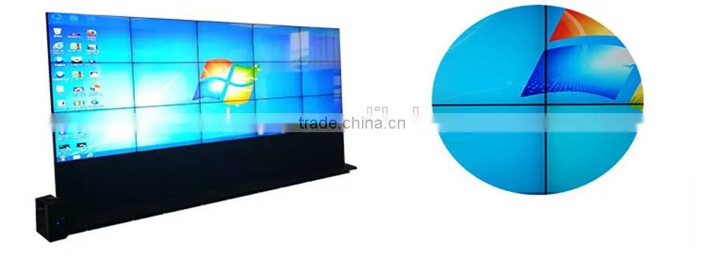 Best price 55" lcd video wall full hd with ultra narrow bezel 5.3mm
