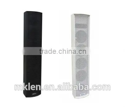 Trade assurance, Aluminum enclosure, passive column loudspeaker, pro audio