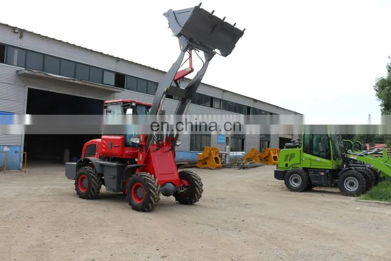 Promotion Customized 4X4 Multifunction 1.5 ton front end loader mini loader payloader 4WD with CE