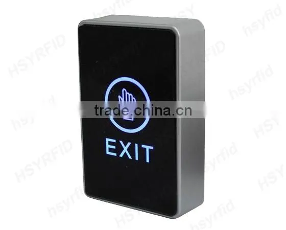 Touch panel security exit push button door switch with high quality