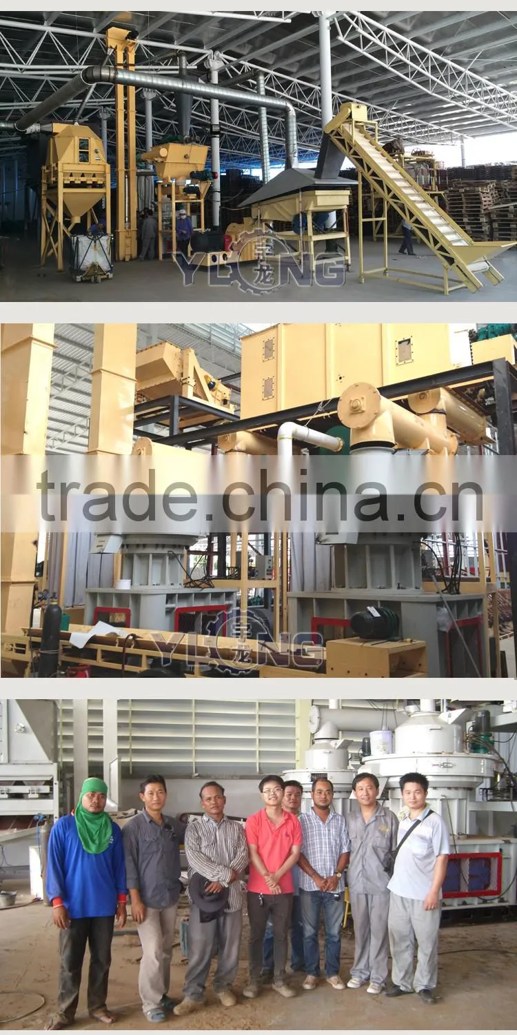wood sawdust pellet mill solucion in Thailand