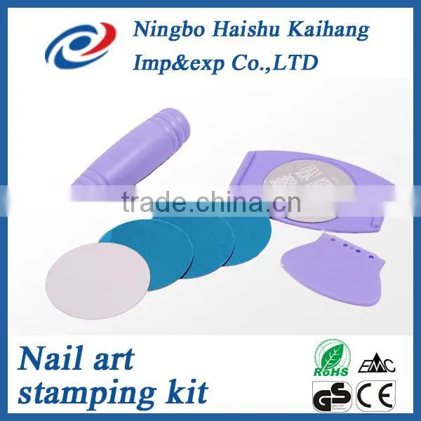 Stamping nail art / Salon Express / Acrylic Nail Kit As Seen On TV
