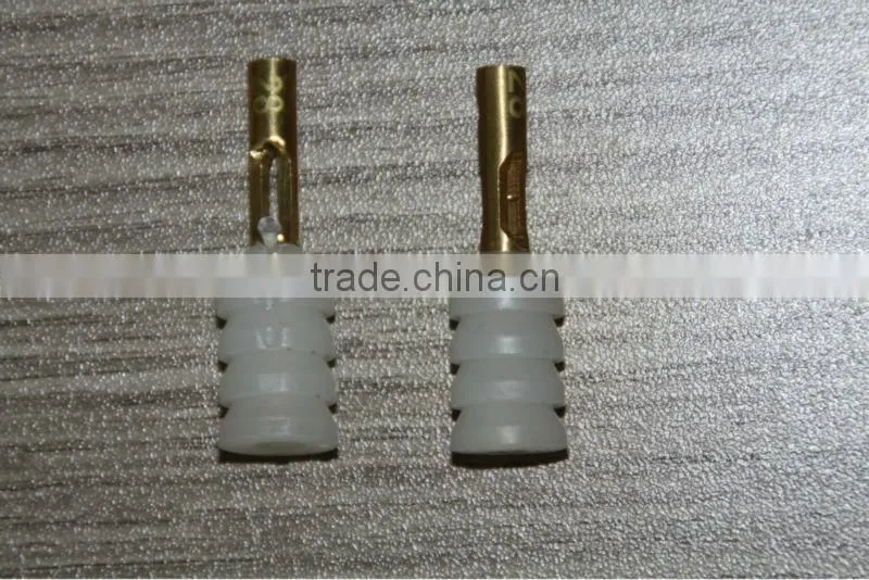 overmolding plastic part for barrel cleaning system
