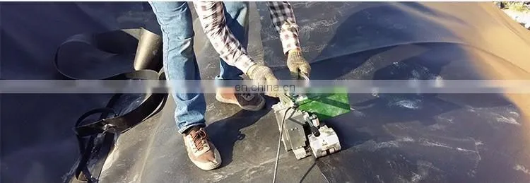 1800W 12cm Overlap width geomembrane plastic welding machine