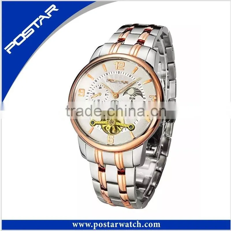 Whlolesale Fashion Stainless Steel Wrist Watch for Men Women 2016