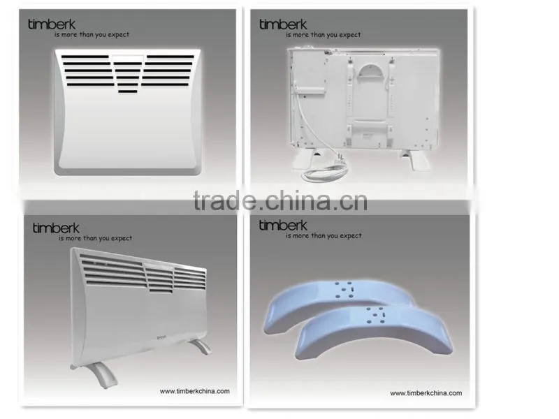 Bedroom quiet electric wall heaters