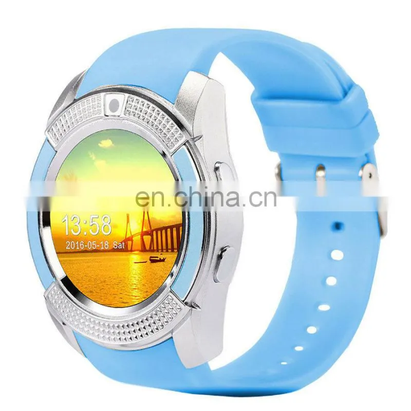 V8 user manual Wrist Watch phone with Camera SIM Card Slot Waterproof smart watch iosv8 smart watch