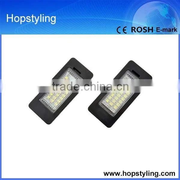 Emark led light car for BMW E39 license plate light car led light/ china manufacture for car light