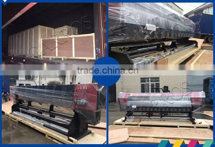 3.2m Speedy Solvent Printing Machinery Garros G5 With Konica KM512i 30pl Heads,240sqm/h
