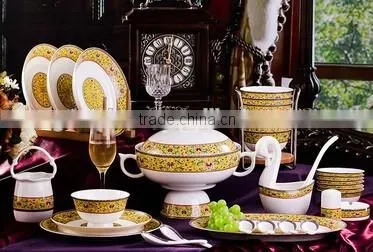 56 pcs dinner plates set