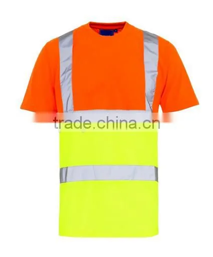 Muti-colors hi-vis reflective T-shirt EN471