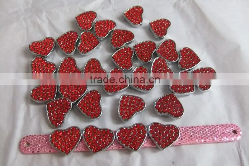 10mm Rhinestone Slide Charms for Pet Collar