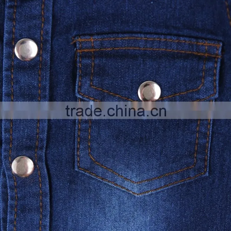 Hot Sale 2016 European and American boys denim jacket + white T-shirt + star pants