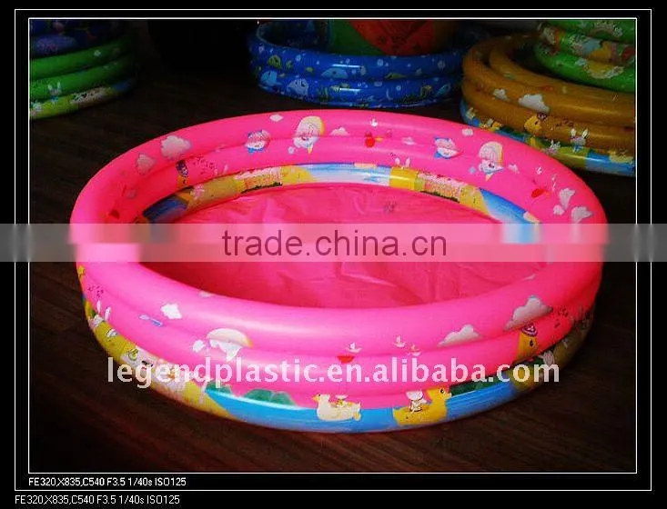 3-ring flowery pool