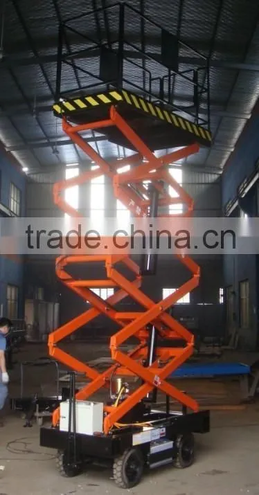Electro hydraulic scissor lift platform