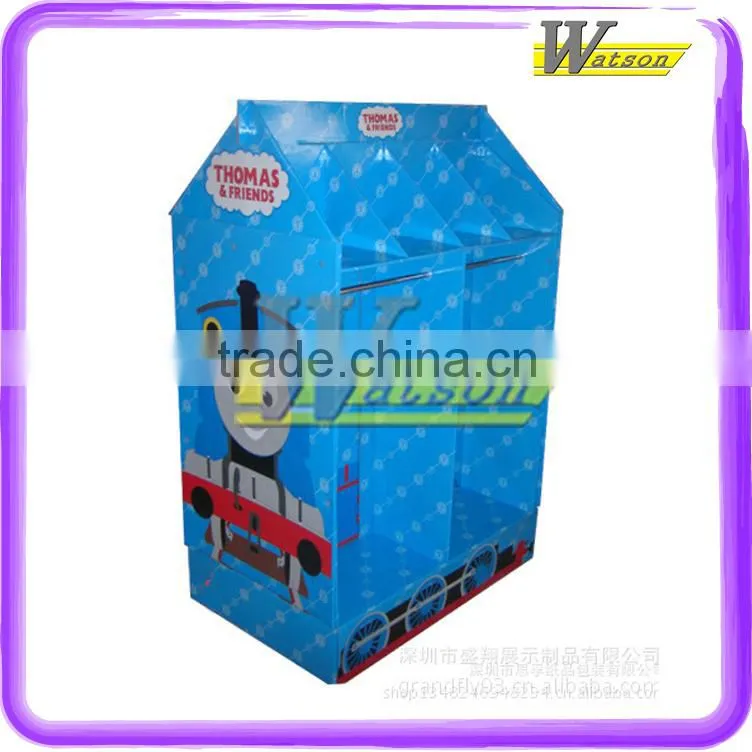 Durable supermarket promotion daily items Cardboard Display Shelf
