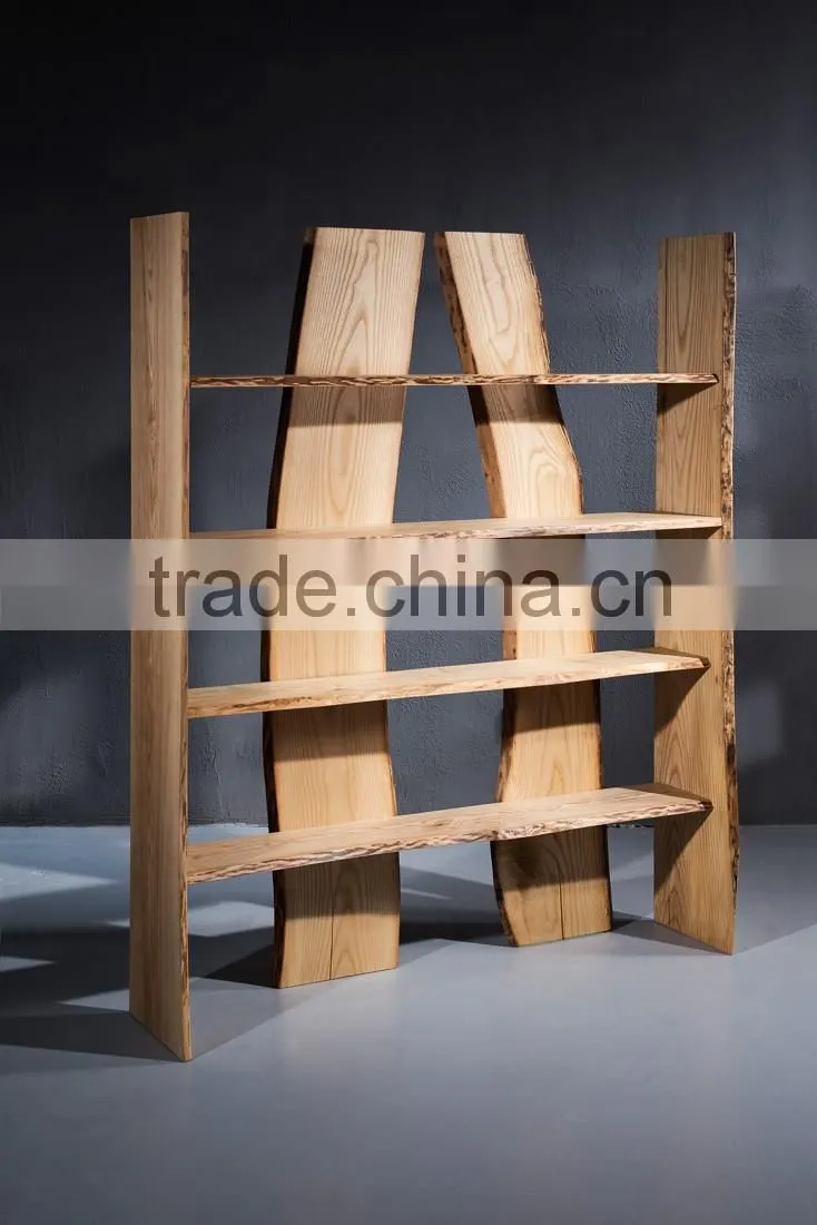 Home Decoration Use Simple Latest Design Modern Wooden Boodshelf