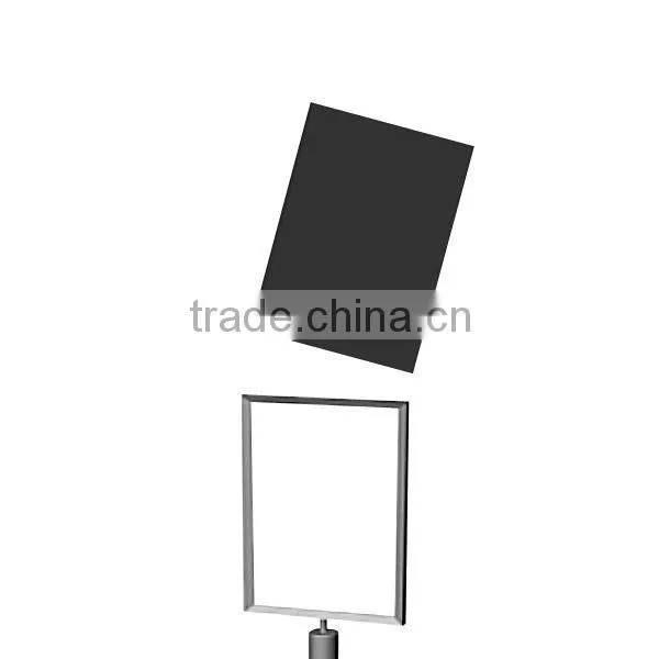 Portable Sign Stand for airports and bus station