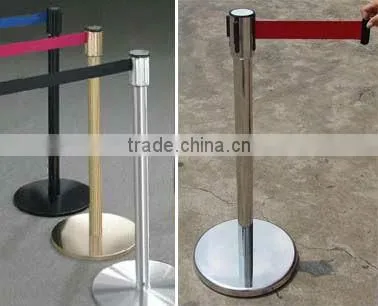 queue barrier/crowd controls stanchion/retractable belt post