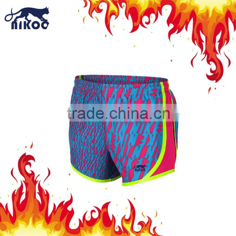 custom quality stretchable running short for women