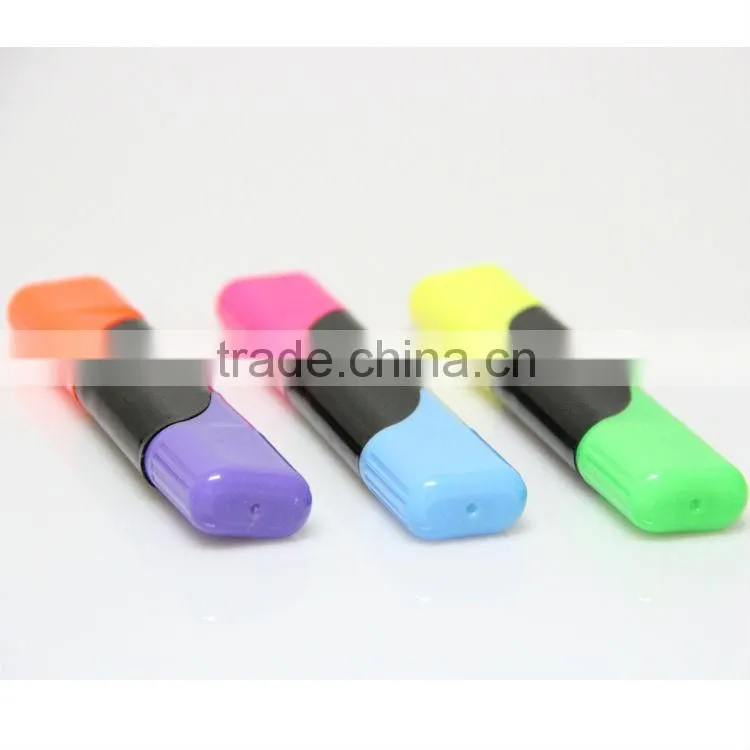 Multi color high quality W6012 double shape flourescent marker