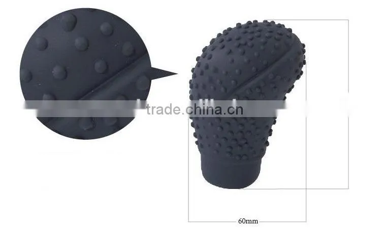 Hot sell colorful silicone car shift knob covers