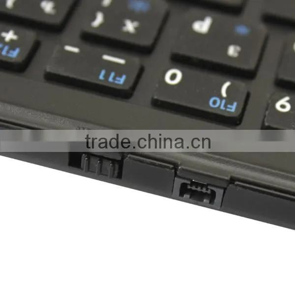 66 Keys Russian Portable Folding Wireless Bluetooth 3.0 Mini Keyboard For Android Smartphone Tablet iPad iPhone