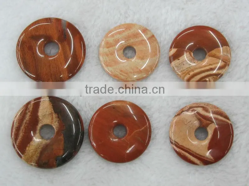 Wholesale Gold Obsidian donut gemstone