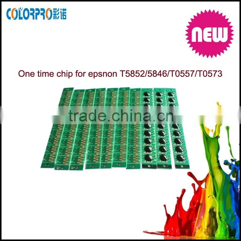 cartridge chip for epson t5852 t5846 Cartridge chip for Epson one time chip
