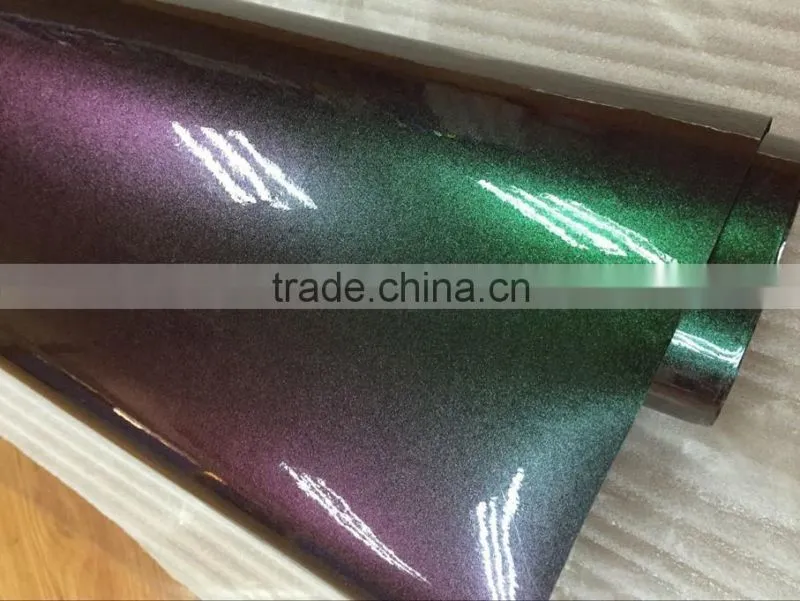 Chameleon Glitter Vinyl Car Sticker Design 1.52m*20M/Roll