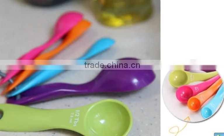 YL051 5size from small to large colorful factory directly supply measuring spoon