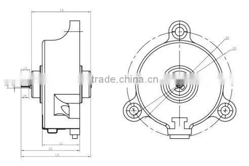 ningbo cheap Special Plastic Sealed Motor