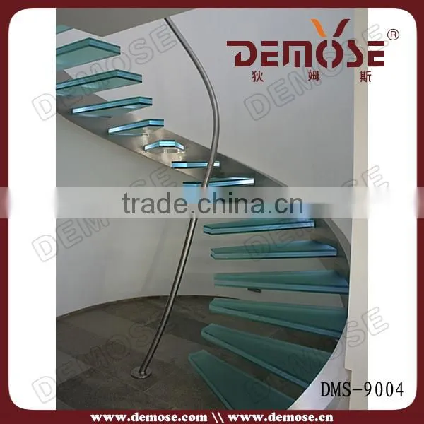 loft foshan stair nosing tiles tempered glass panel stairs